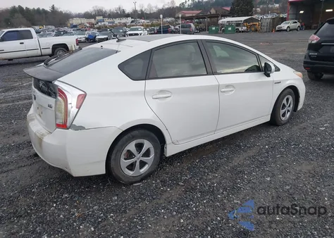 2012 Toyota Prius Three from USA, damaged, VIN JTDKN3DU3C5523495